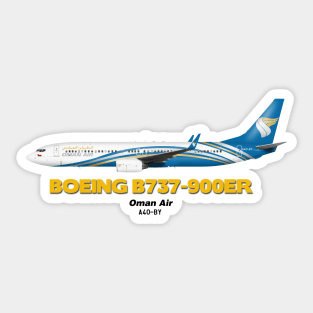 Boeing B737-900ER - Oman Air Sticker